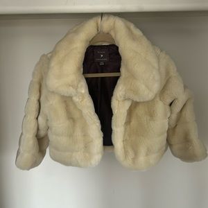Forever 21 Fur cropped jacket